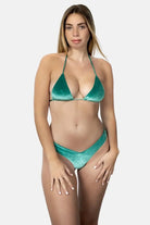 Emma Blue Velvet Bikini - www.loocaswim.com